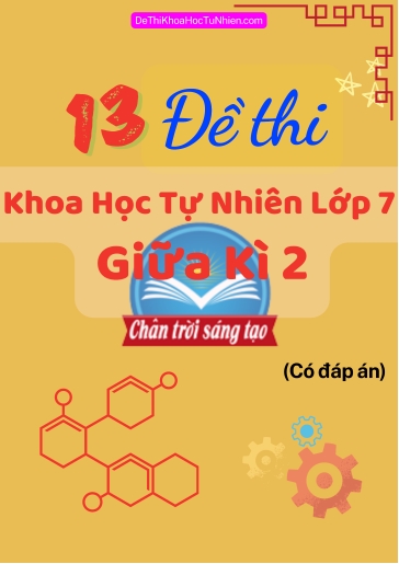 Bộ 13 Đề thi Khoa học tự nhiên Lớp 7 giữa Kì 2 Chân Trời Sáng Tạo (Có đáp án)