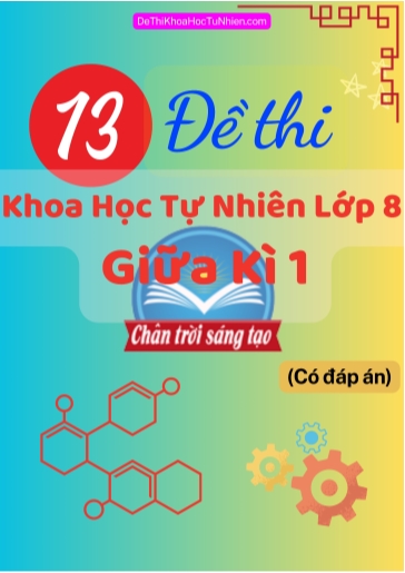 Bộ 13 Đề thi Khoa học tự nhiên Lớp 8 giữa Kì 1 Chân Trời Sáng Tạo (Có đáp án)