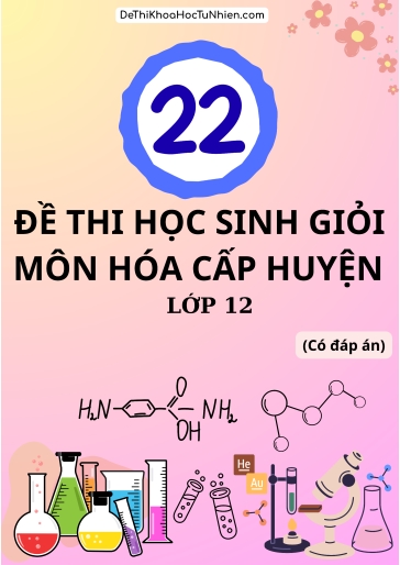 Bộ 22 Đề thi học sinh giỏi Hóa 12 cấp Huyện (Có đáp án)