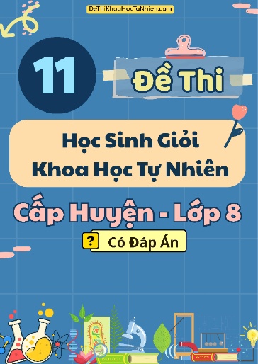 Bộ 11 Đề thi Học sinh giỏi môn KHTN 8 cấp Huyện (Có đáp án)