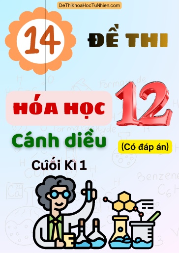 Bộ 14 Đề thi cuối Kì 1 Hóa học 12 Cánh Diều (Có đáp án)