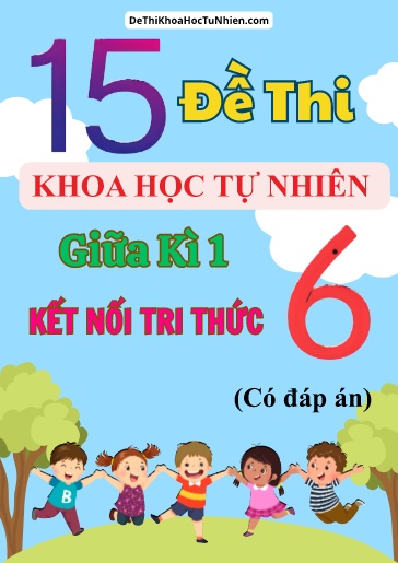 Bộ 15 Đề thi Khoa học tự nhiên Lớp 6 giữa Kì 1 sách Kết Nối Tri Thức (Có đáp án)