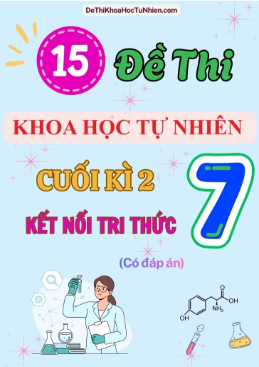 Bộ 15 Đề thi Khoa học tự nhiên Lớp 7 cuối Kì 2 Kết Nối Tri Thức (Có đáp án)