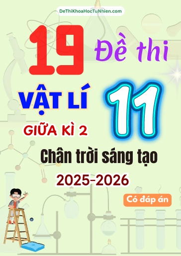 Bộ 19 Đề thi Vật lí 11 CTST giữa kì 2 năm học 2025-2026 (Có đáp án)