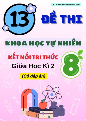 Bộ 13 Đề thi KHTN Lớp 8 giữa Kì 2 Kết Nối Tri Thức (Có đáp án)