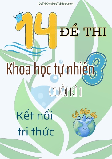 Bộ 14 Đề thi KHTN Lớp 8 cuối Kì 1 Kết Nối Tri Thức (Có đáp án)