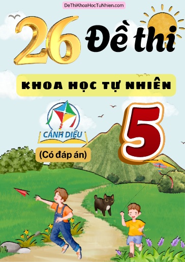 Bộ 26 Đề thi Khoa Học Lớp 5 Cánh Diều (Có đáp án)