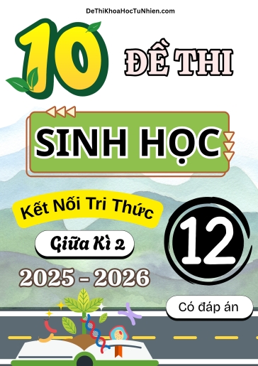 Bộ 10 Đề thi Sinh học 12 KNTT giữa kì 2 năm học 2025-2026 (Có đáp án)